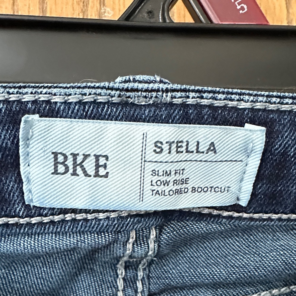 BKE Women's Deep Indigo Boot Cut Jeans - Picture 3 of 7